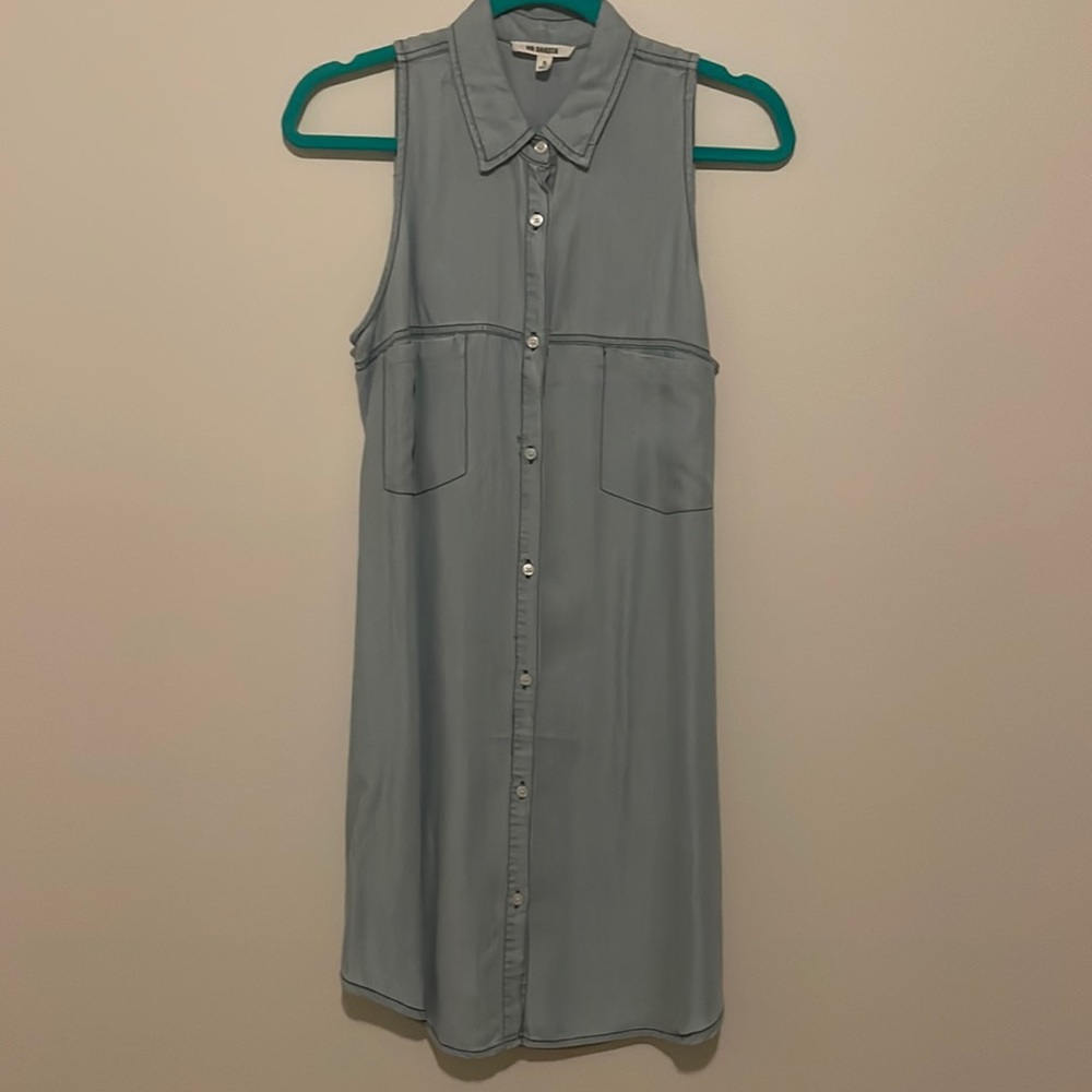 Bb Dakota Chambray Shirt Dress